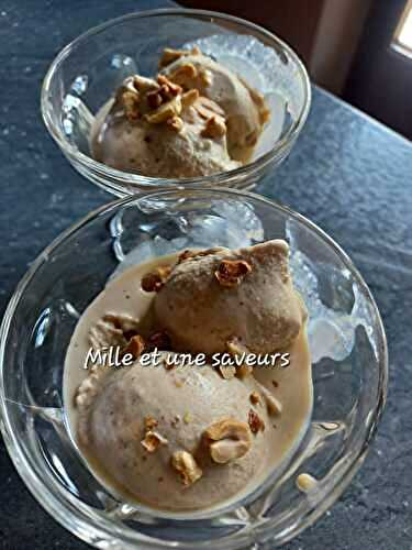Glace à la pâte de chouchou
