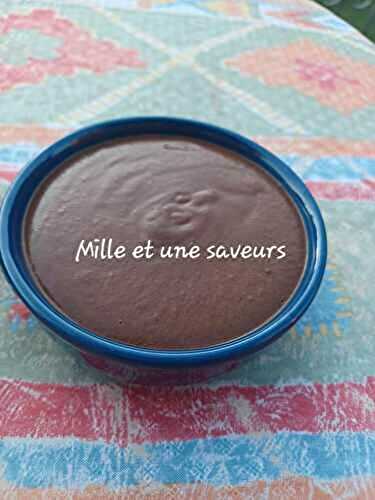 Crème chocolat aubergine 
