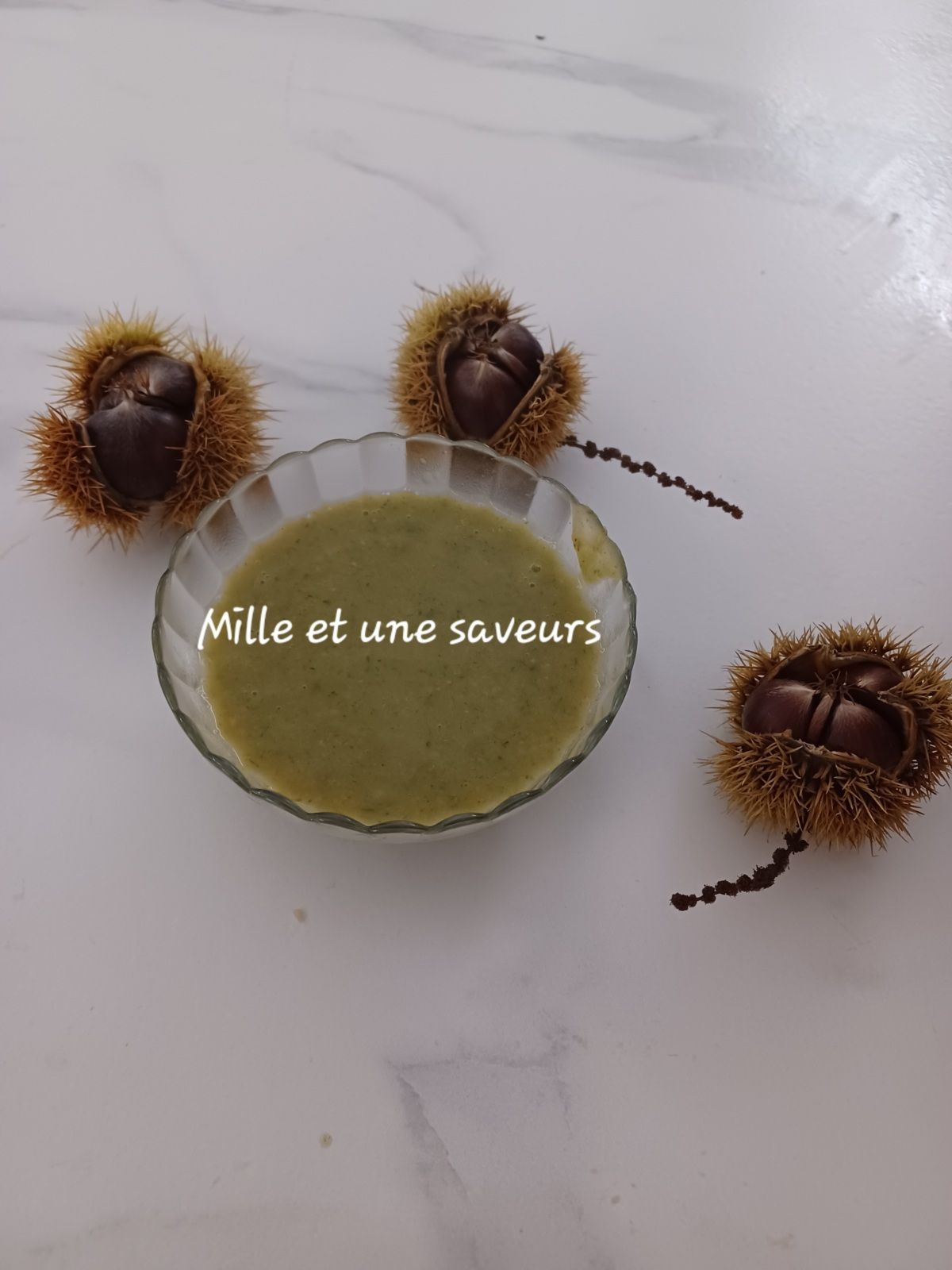 Soupe chataigne, légumes
