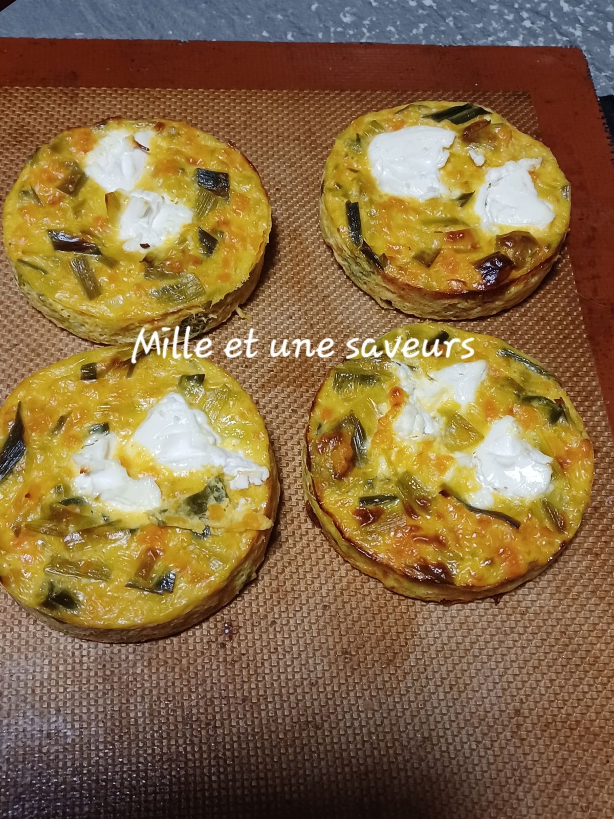 Clafouti patate douce, poireaux sans pâte