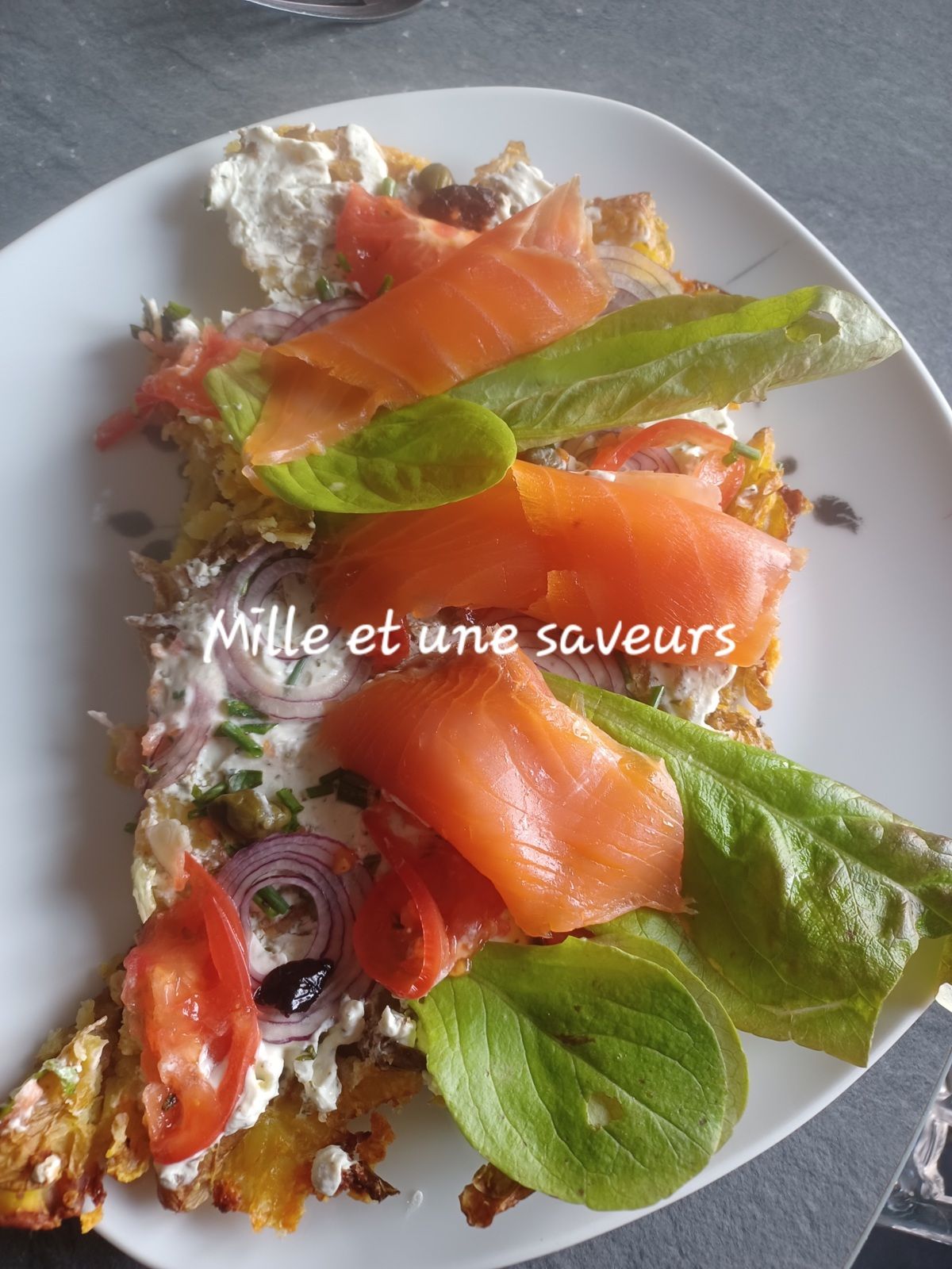 Galette de pommes de terre gourmande de Sophie