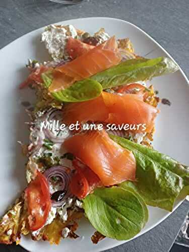 Galette de pommes de terre gourmande de Sophie