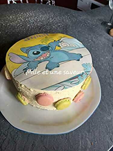 Gateau ganache montée et fruit frais