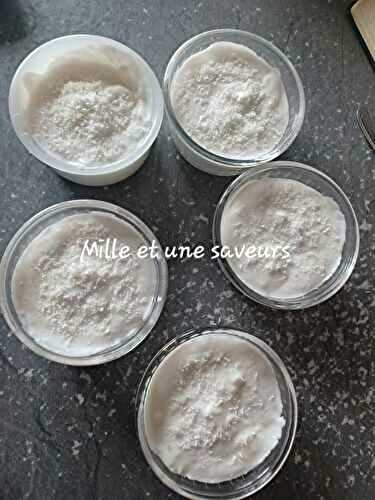 Crème légère à la noix de coco sans beurre, sans lactose, sans oeuf, sans gluten