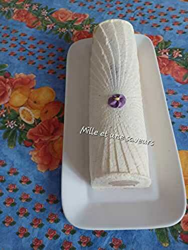Buche poire , vanille