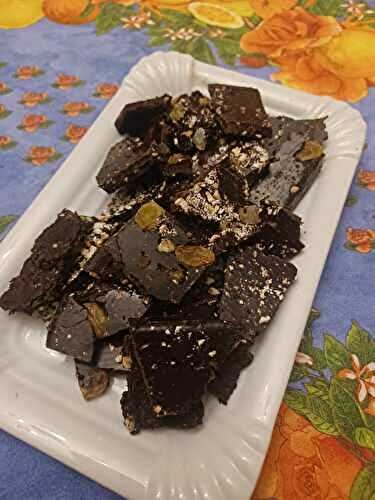 Chocolat cru fait maison