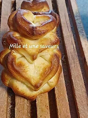 Petit pain en forme de coeur