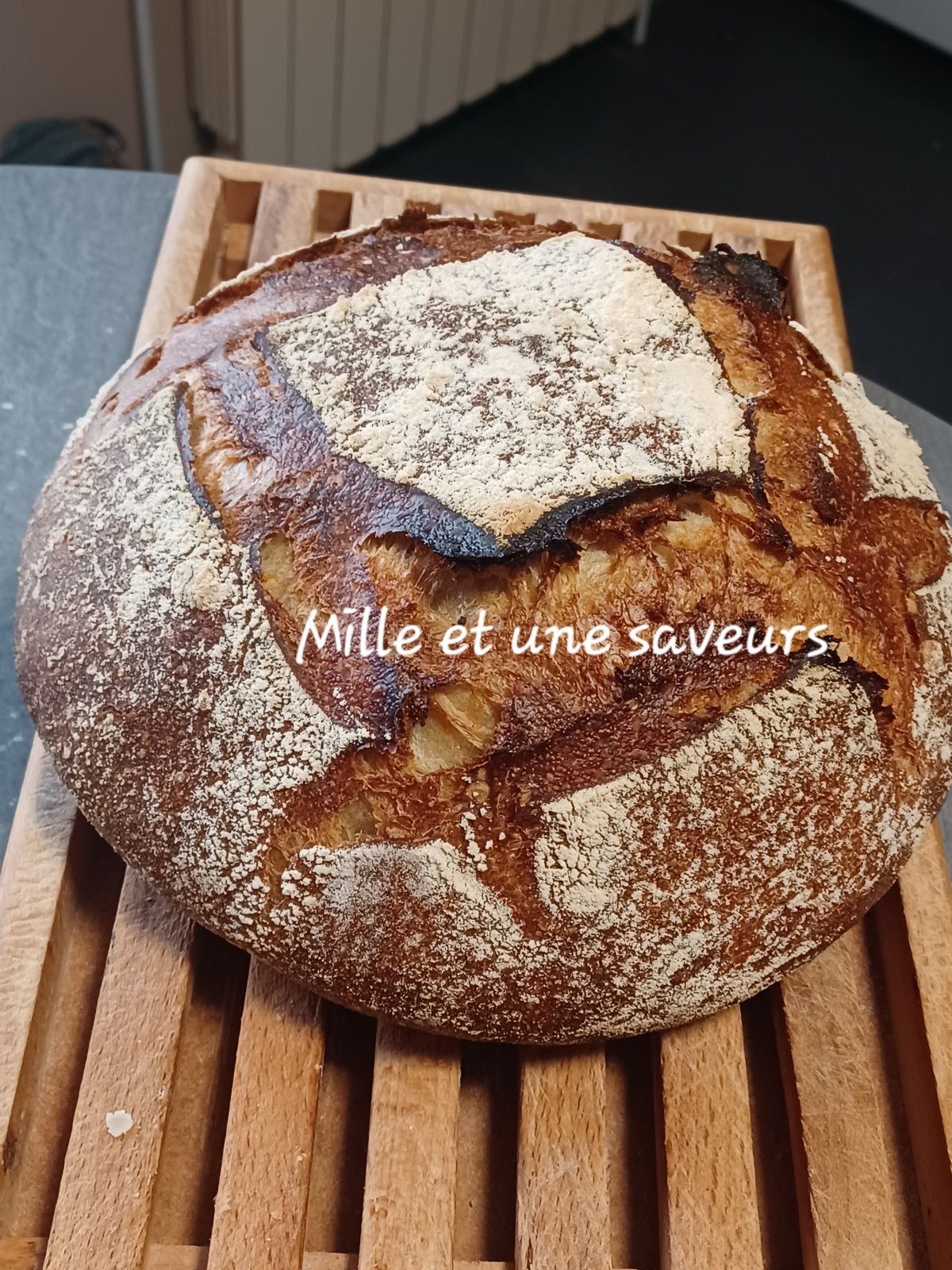 Pain levain cuisson en cocotte départ en four froid