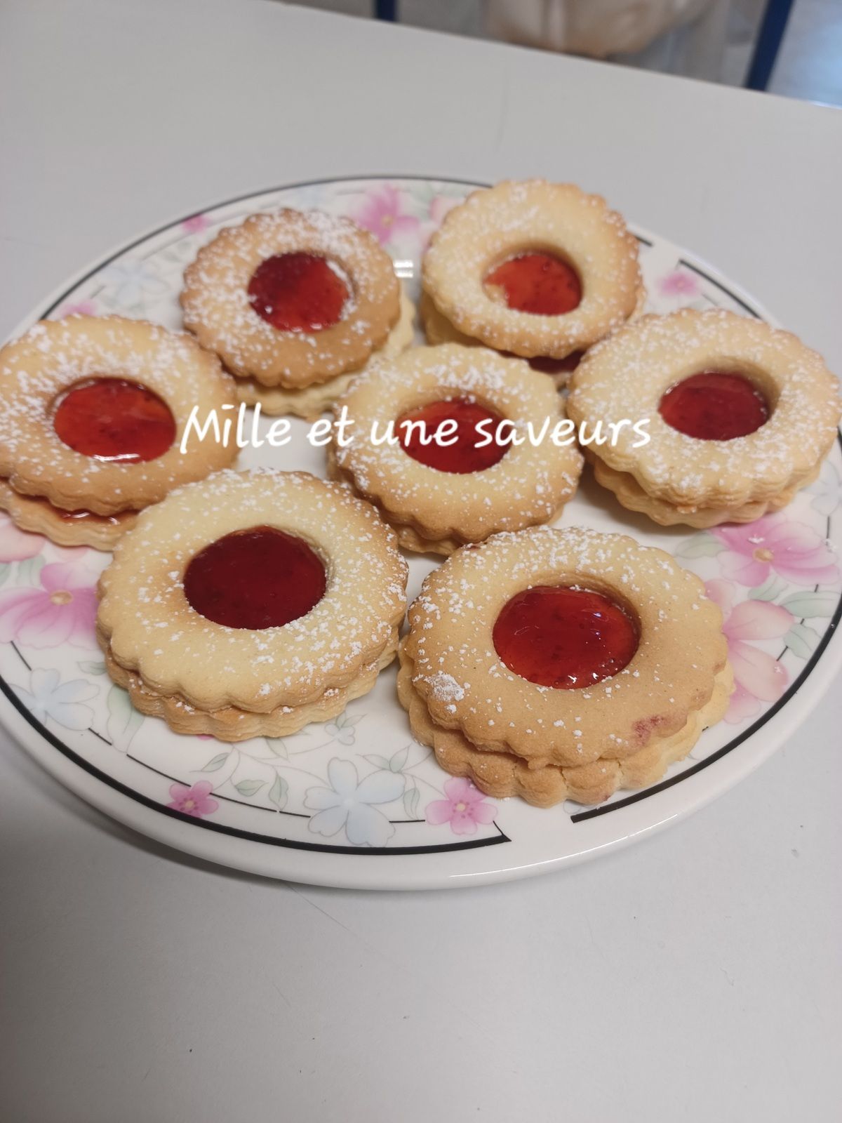 Sablés confiture de Nawel