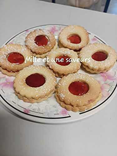 Sablés confiture de Nawel