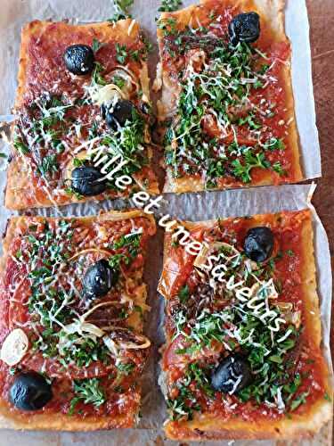 Pizza carrée