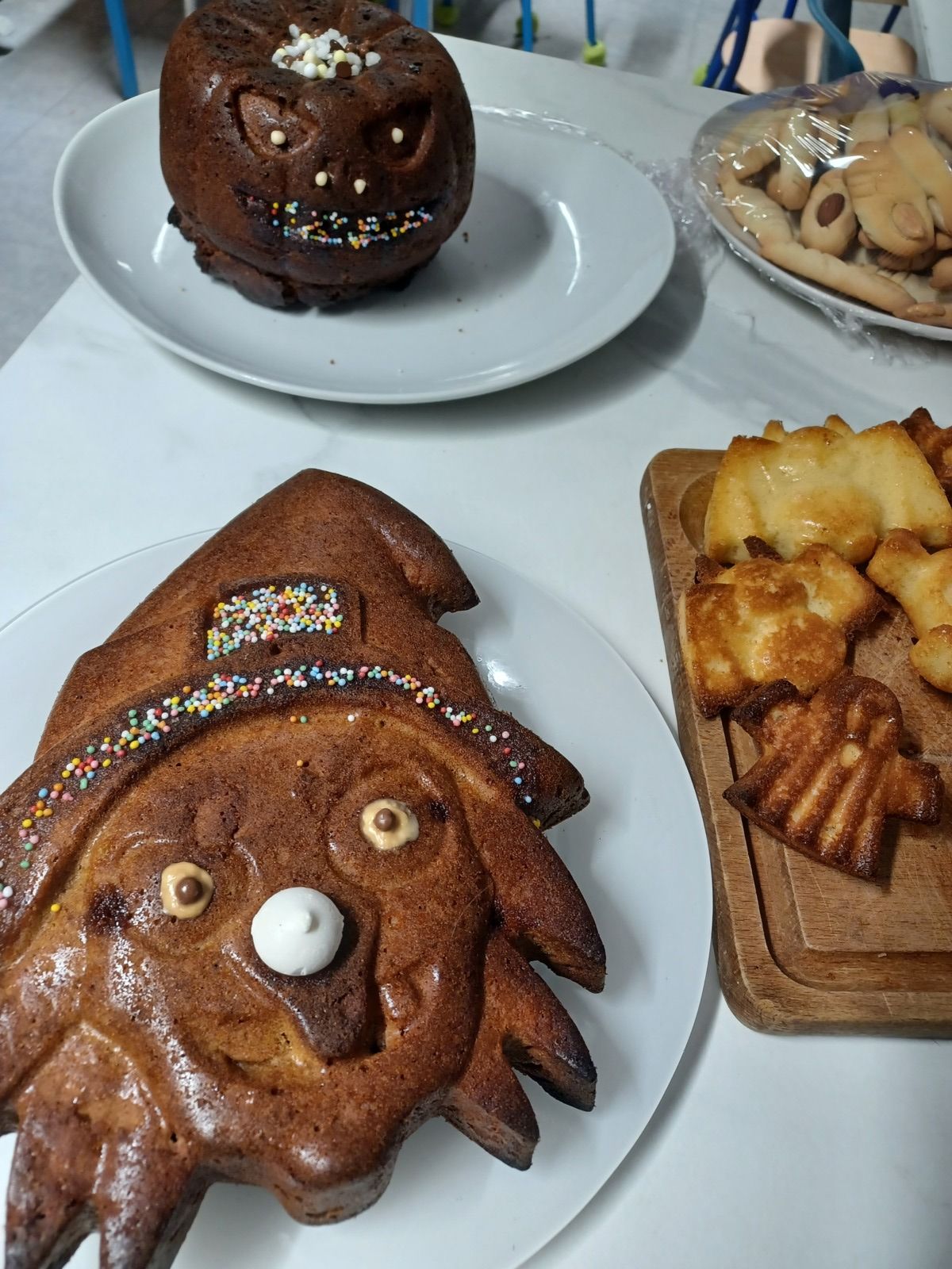 Gateau Halloween fait avec de la courge butternut