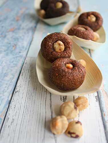 Mignardises au Nutella Végan