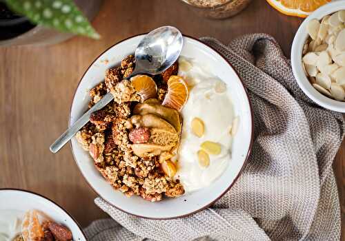 Recette de Granola Sans Gluten - pour la santé de nos hormones