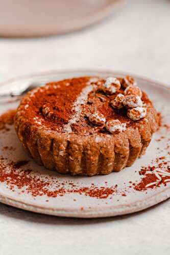 Tartelettes Végan au Tiramisu – Sans Sucre Raffiné & Sans-Gluten