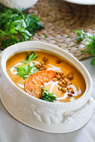 Soupe Courge Butternut au Curry