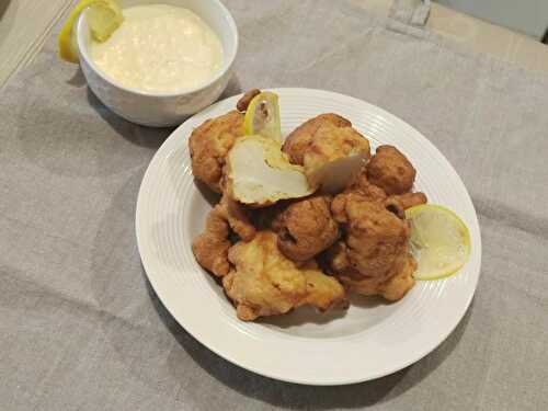 Beignets de chou fleur