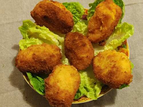 Croquettes de butternut au fromage de chèvre