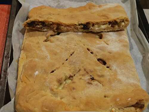 Fougasse au chèvre frais