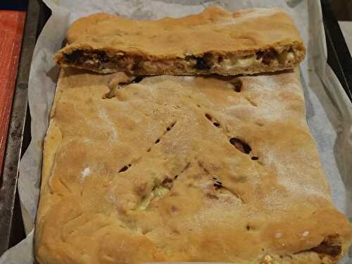 Fougasse au chèvre frais