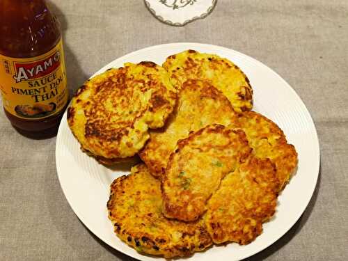 Galettes chou fleur maïs