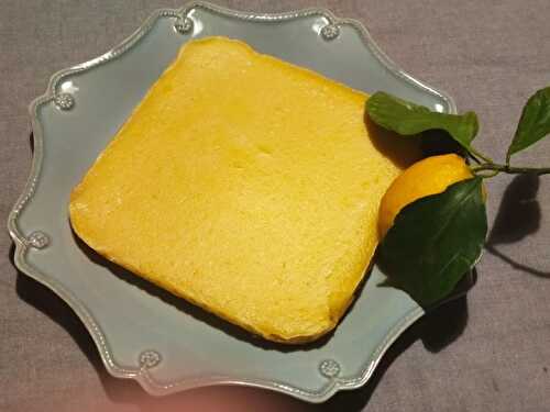 Gâteau au citron à la stévia