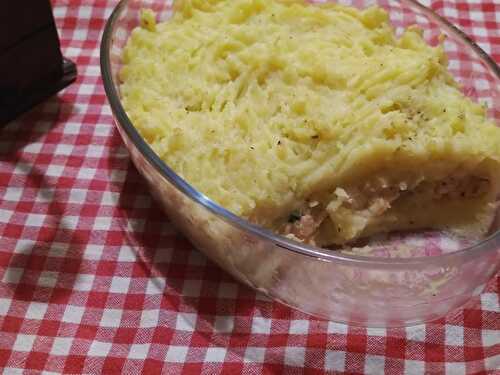 Hachis parmentier de saumon au citron