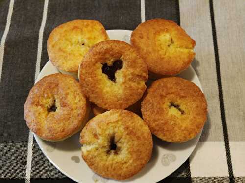 Muffins cœur de figues rhum