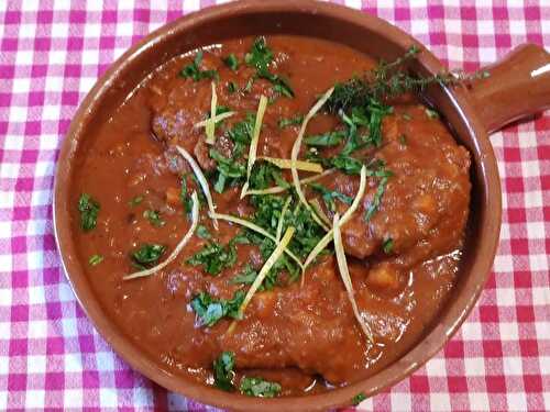 Osso bucco de dinde gremolata de citron