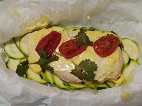 Papillote de poulet