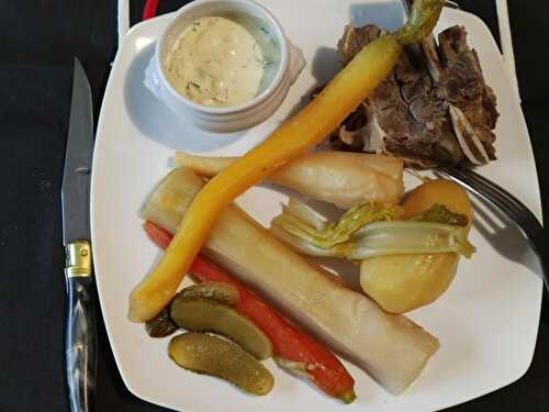Pot au feu et sa sauce qui dépote