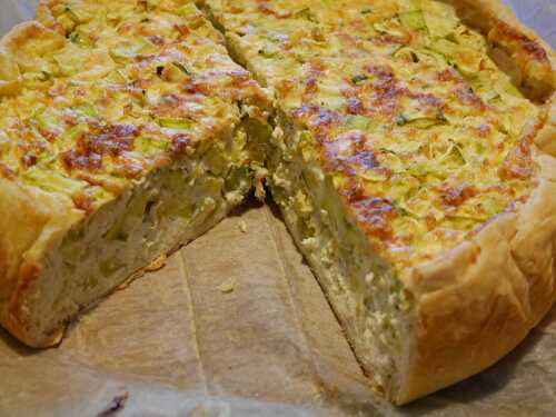 Quiche aux courgettes