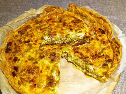 Quiche aux poireaux