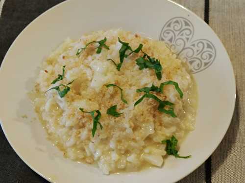 Risotto au chou fleur de Jamie Oliver