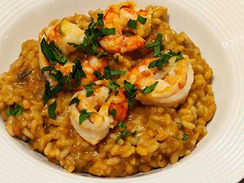 Risotto aux crevettes