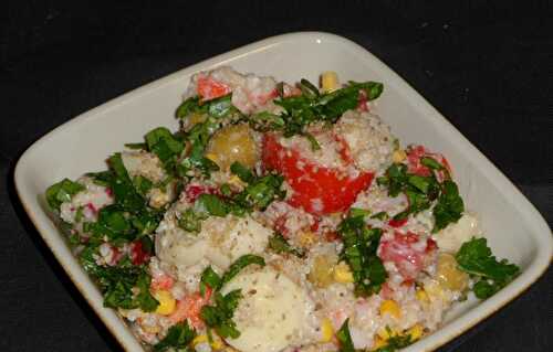 Salade de quinoa au surimi et aux radis - MimineCuisine