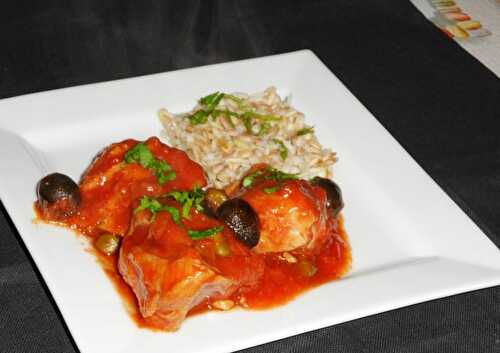 Sauté de veau à la provençale à la tomate