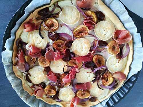 Tarte aux figues et au chèvre