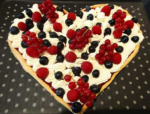 Tarte aux fruits rouges