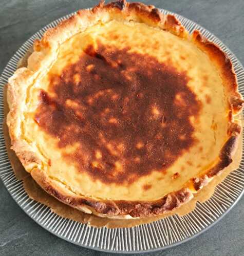 Tarte flan pâtissier