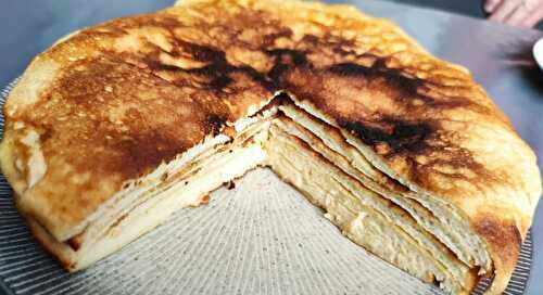 Gâteau de crêpes très léger