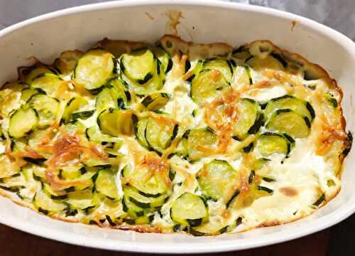 Gratin de courgettes