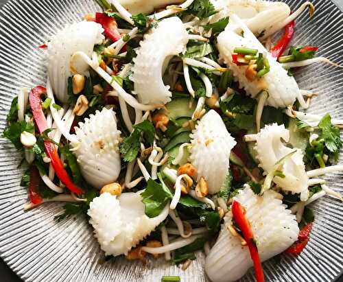 Salade thaïe aux calamars