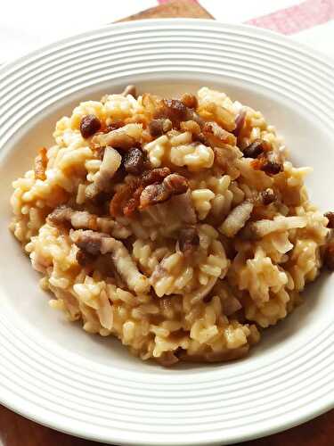 Risotto aux lardons