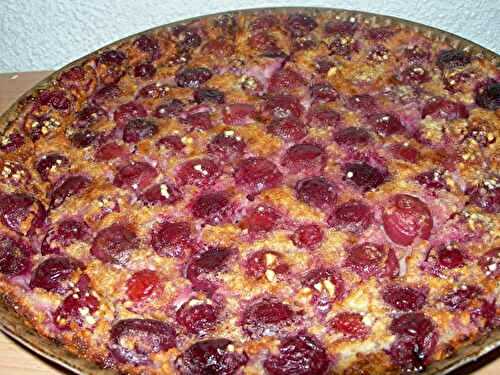 Clafoutis de cerises à l’amande