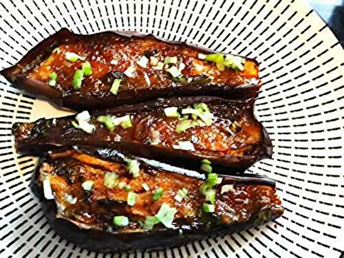 Aubergines sucrées salées à l’Airfryer