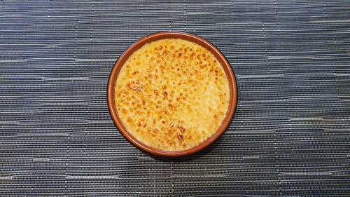 Crème brûlée vanille-tonka vegan