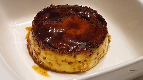 Crème caramel à la vanille et fève de tonka