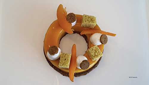 Entremets abricot