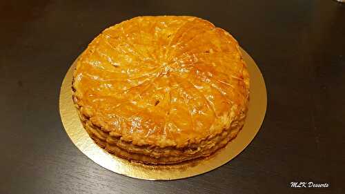 Galette des rois à la frangipane 2018 👑